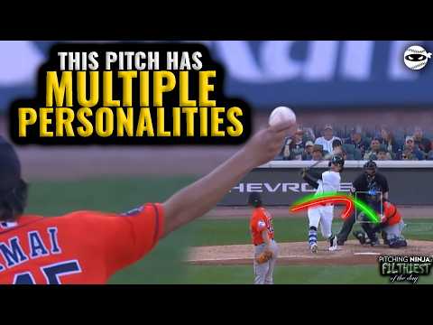 This Insane Pitch broke the Tigers Broadcast
