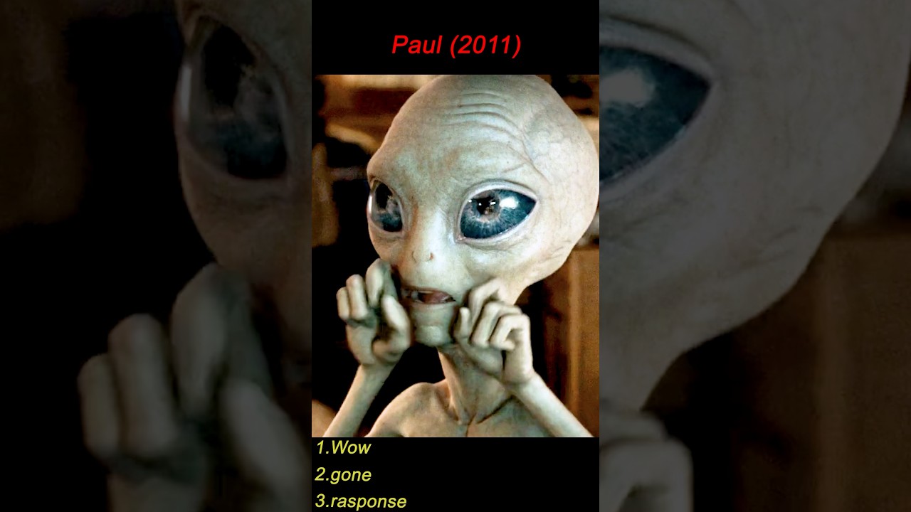 Paul (2011)｜Alien Paul Turns Invisible for the First Time 👽✨🤣