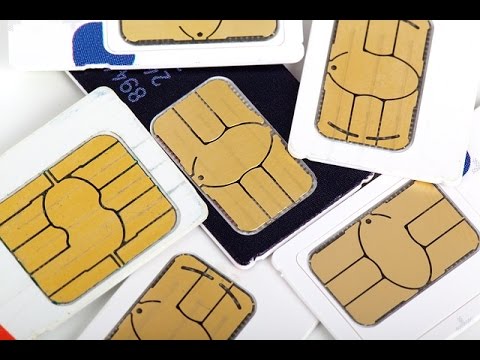 Video: How To Make A Sim Card