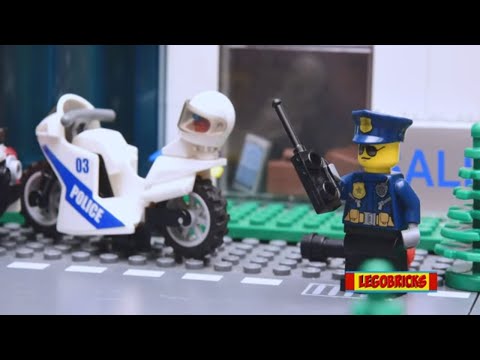 Stolen phone funny Lego story | ST017 | Best Lego stop motion videos | Brick builder | Legobricks