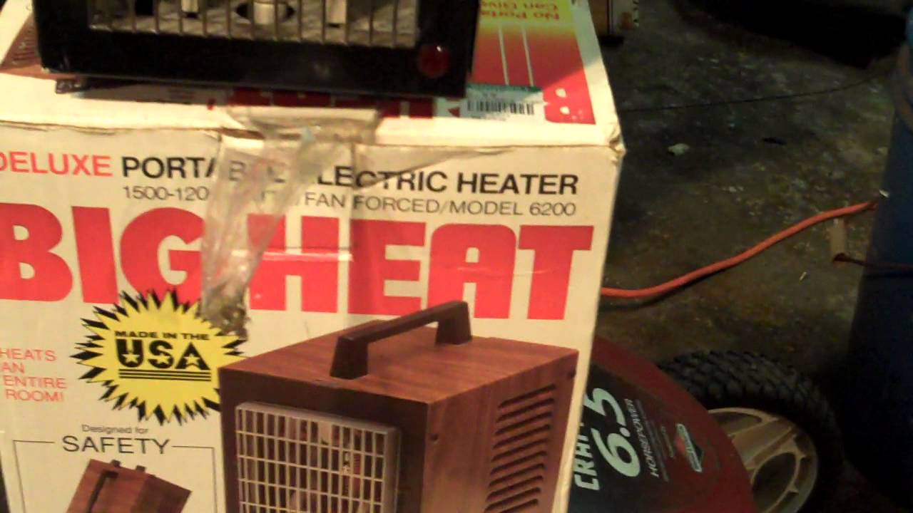 My BIG HEAT heater - YouTube