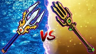 Pixel Gun 3D - Poseidon Trident Vs Mighty Trident