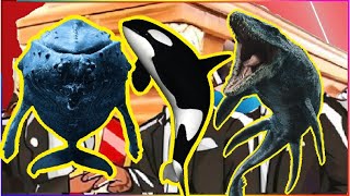 Whale Vs Orca Shark Vs Mosasaurs - Coffin Dance Meme Cover