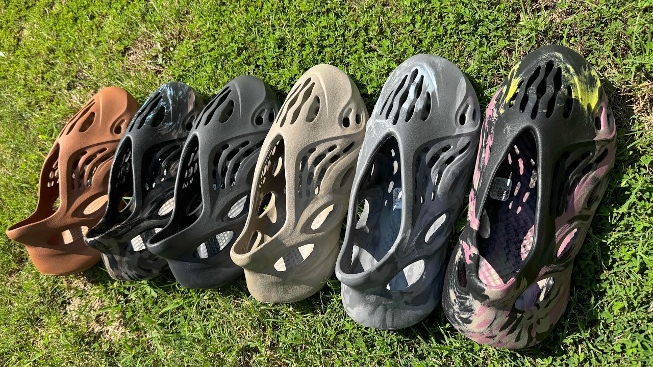 YEEZY Foam Runner 6 Colorway Comparison in the sun ☀️ - August
