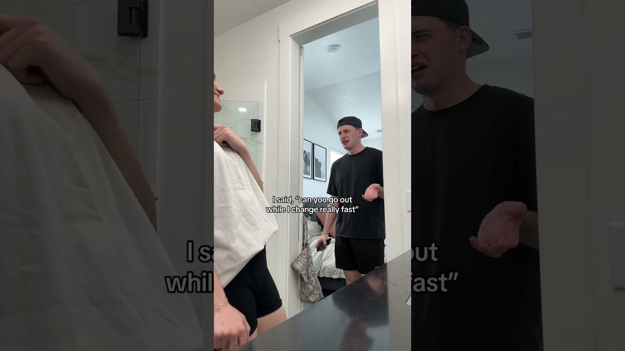 Asking My Husband To Leave While I Change