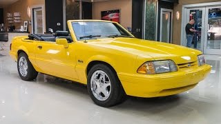 1993 Ford Mustang LX 5 0 Convertible For Sale