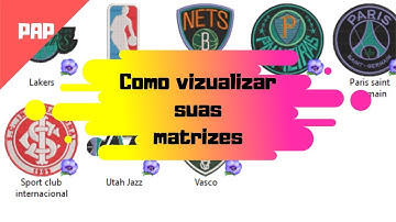 Como visualizar as matrizes de bordado