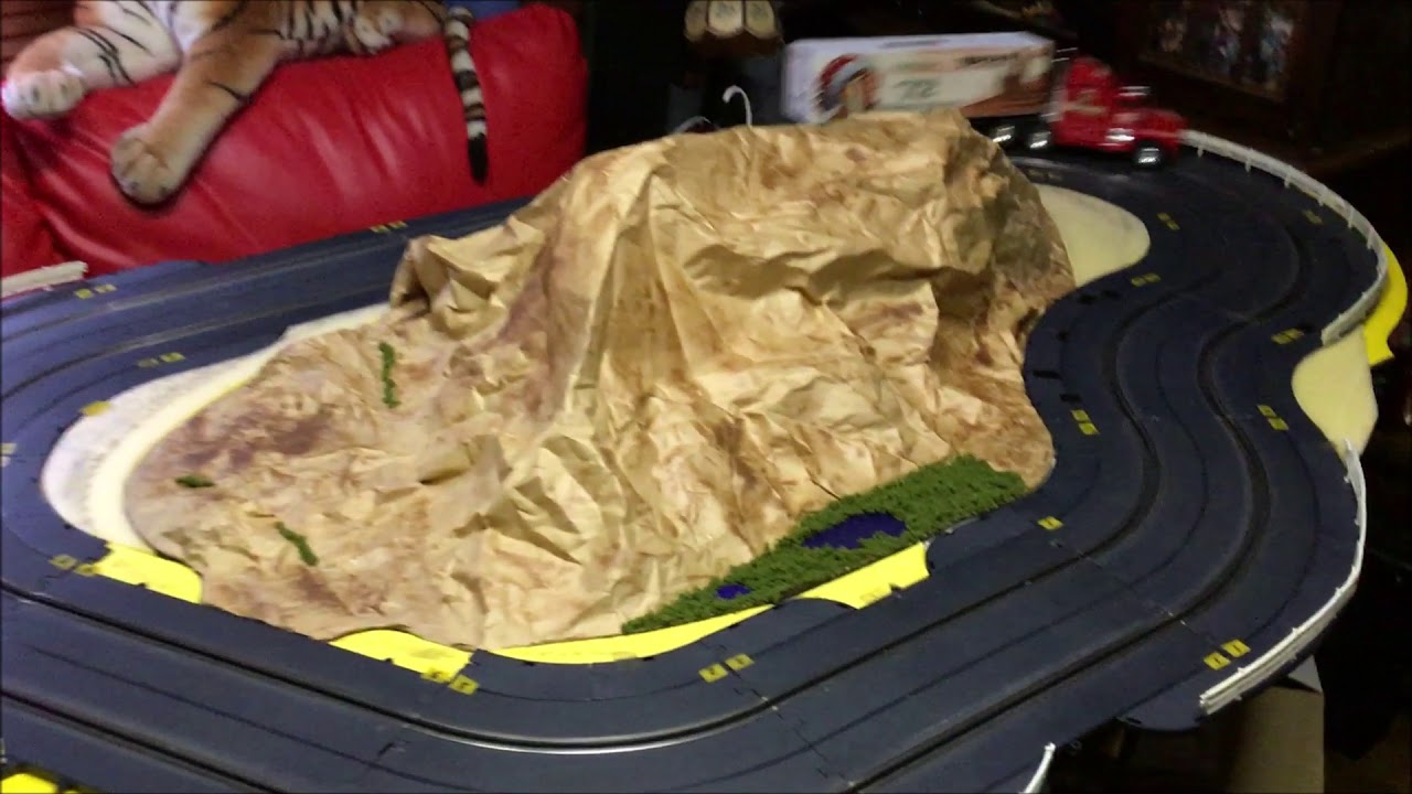 Table slot car Diorama YouTube