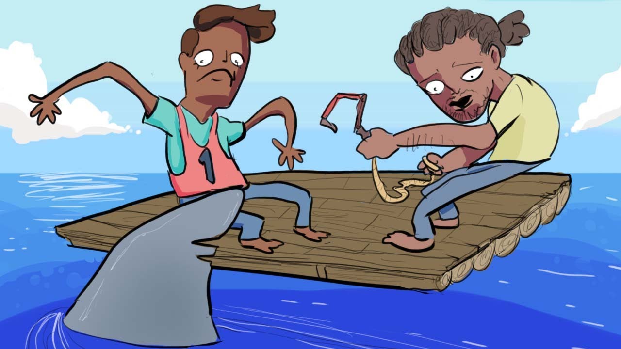 We're Stranded on a Raft (help) - YouTube