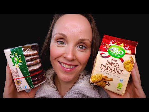 ASMR ADVENTSKALENDER TÜR 13🌟: DEIN WEIHNACHTSGEBÄCK-EINKAUF 🍫🍪🎄| KNISTERN & TAPPING | SOFT SPOKEN