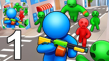 Defeat Zombie: Defense Strategy Part 1 Gameplay Walkthrough Android IOS