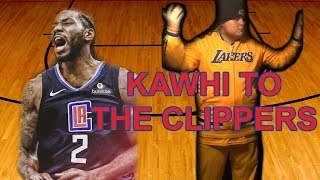 My reaction to kawhi leonard signing ...