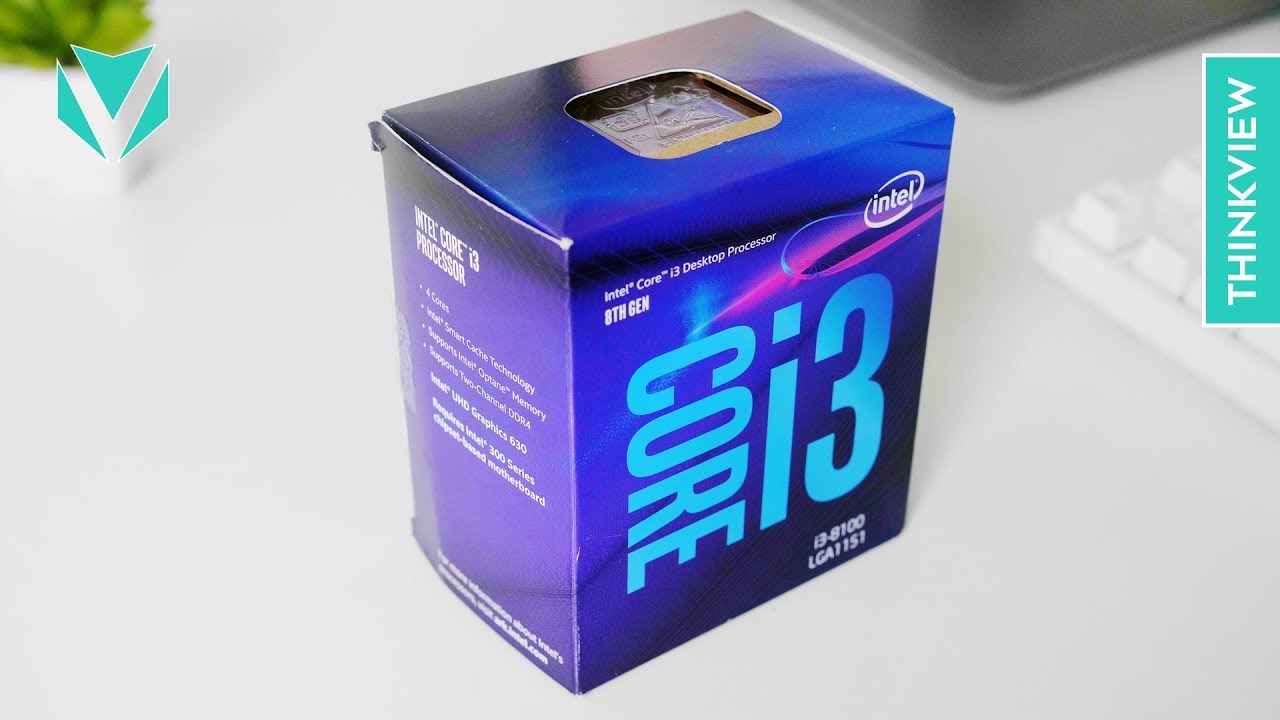 CPU 3.000.000đ chiến GAME KHỦNG - Intel Core i3 8100 | ThinkView