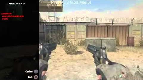 Free MW3 Mod Menu Lobby Xbox/PS3