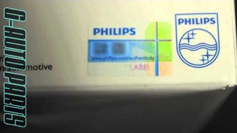PHILIPS Genuine Security Label Heat Test