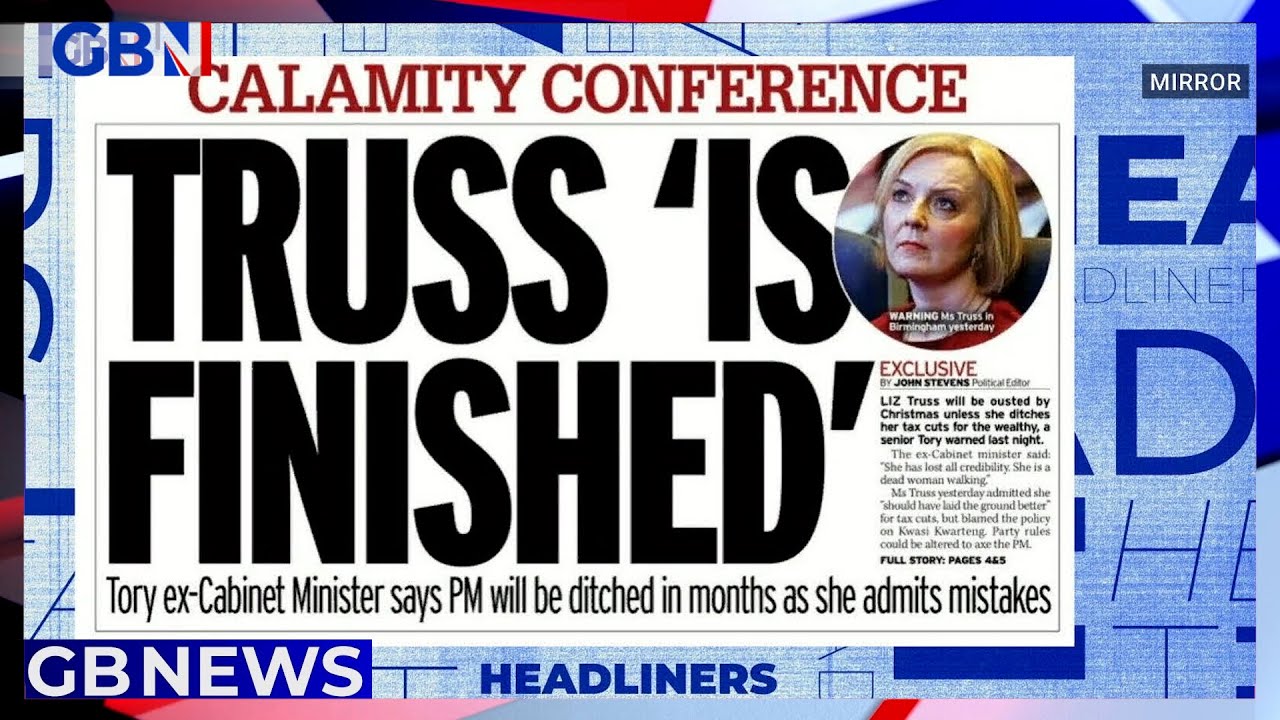 Truss ‘is finished’ | Ex-Cabinet Minister says PM will be ditched in months as she admits mistakes