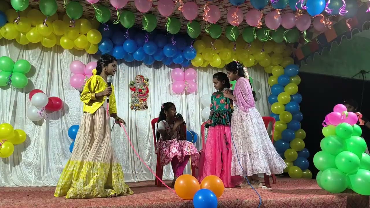 Skit performance by Krishnammagudem Church girls 28.12.2025....