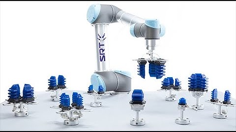 SRT Automate with SFG soft gripper #SRTflexiblegripper #gripper #robotics