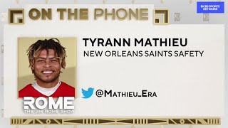 Tyrann Mathieu on joining the Saints | The Jim Rome Show