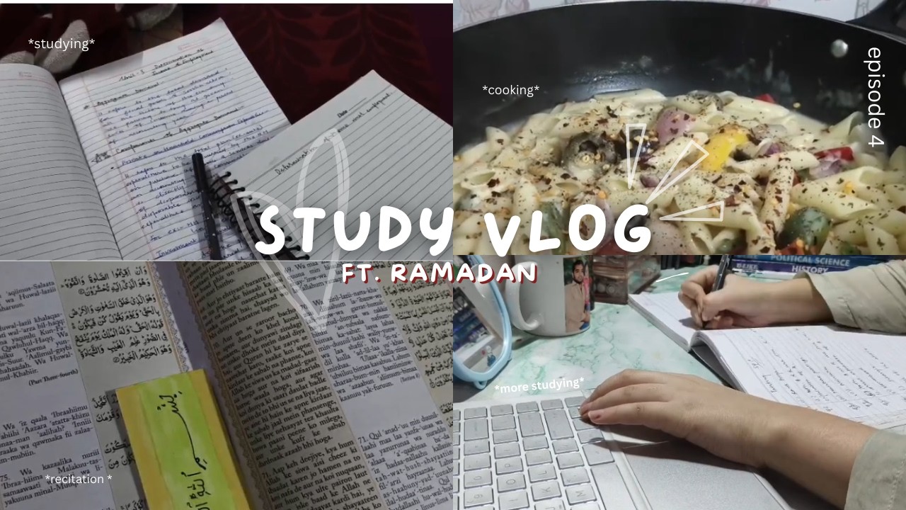 Ramadan Study Vlog 🌙 | Quiet Productivity | studying for boards while keeping up the ramadan vibes 🤩