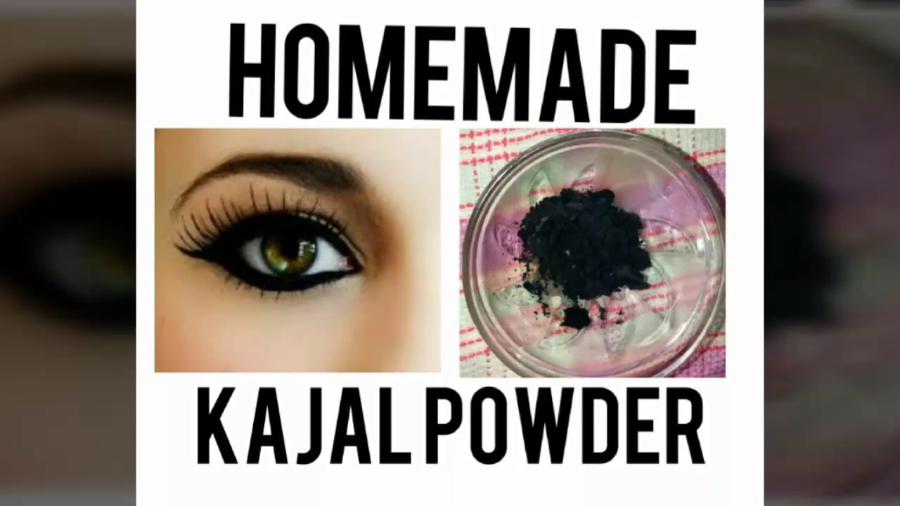 HOW TO MAKE KAJAL POWDER AT HOME.100% Herbal and medicated.by sangeet ...