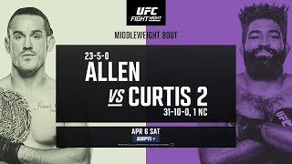 UFC VEGAS 90: ALLEN vs CURTIS 2 | Análisis y predicciones