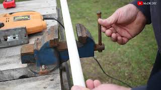 : Homemade Kaval from PVC Plastic Pipe ( Musical instrument)