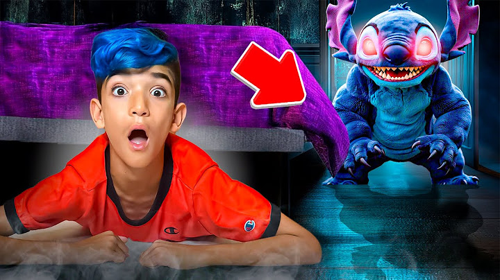 THE EVIL STITCH WON'T LEAVE ME ALONE *appeared in my room