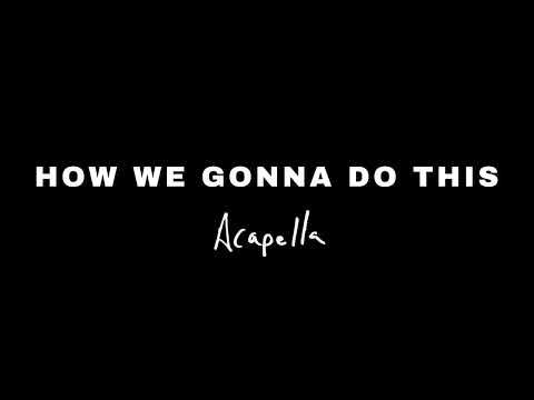 HOW WE GONNA DO THIS (Acapella)