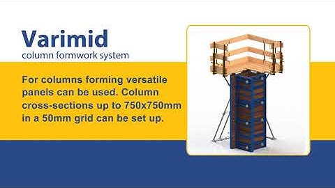 Varimid columns formwork system. Variant Factory Ltd.