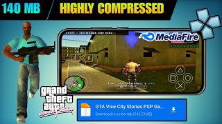 [140 MB] Gta Vice City Stories PPSSPP Game In Highly Compressed