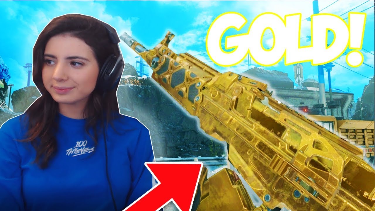 MY FIRST GOLD ASSAULT RIFLE in Black Ops 4... GOLD KN-57 (Road To Dark Matter BO4)