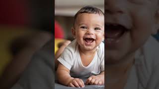 👶 Малыш пытается ползти, а животные не дают 😂#FunnyBaby #BabySensory #HighContrast #animalbaby