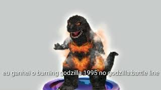 Notícia Boa: Ganhei O Burning Godzilla 1995
