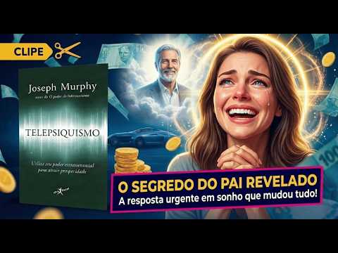 Ela precisava de uma Resposta urgente, e o Pai falecido Respondeu em Sonho | Livro Telepsiquismo