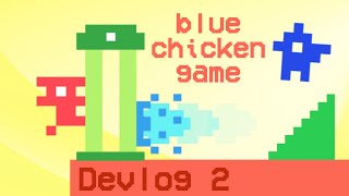Devlog #2 - Fast Pistons, Wedges and Respawn - [blue chicken game] | GDevelop 5