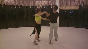 ZouXtaz 2019 - Zouk demo by Jeremy & Nhi Miu - in Kohtao