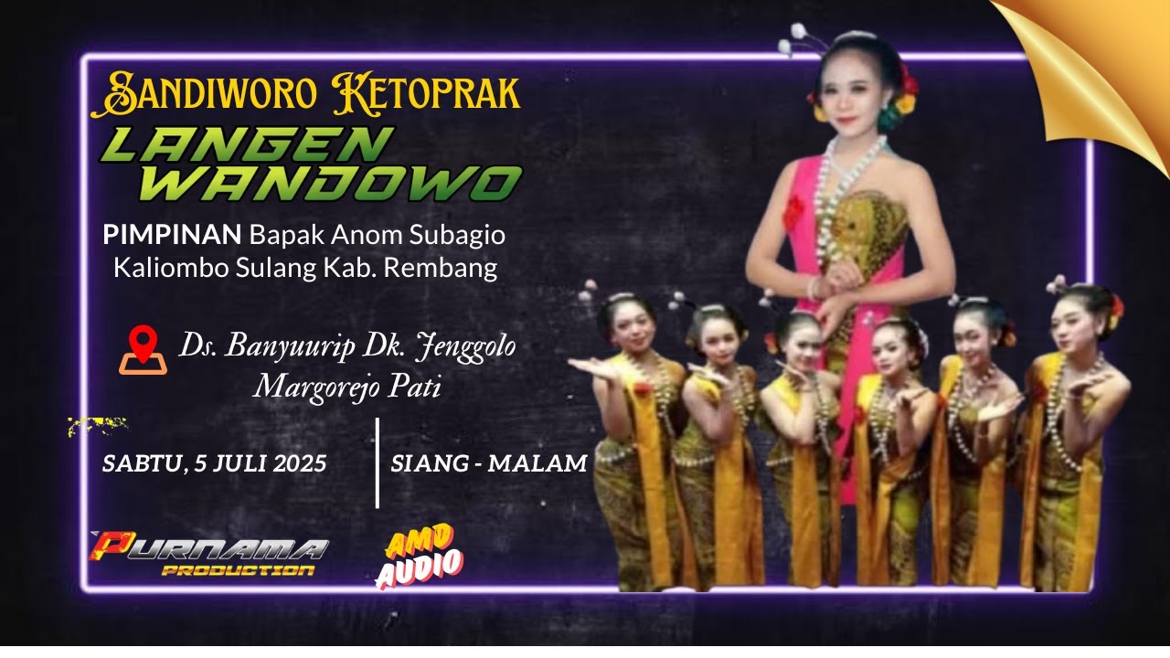 🔴🔴 LIVE KETOPRAK LANGEN WANDOWO