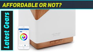 ASAKUKI Smart Essential Oil Aromatherapy Diffuser - Best Smart Diffuser for Home
