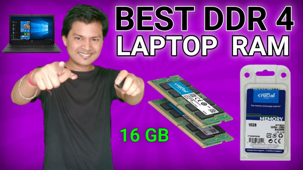 Best Laptop RAM under 5000 Crucial DDR4 16GB RAM 2666mhz YouTube