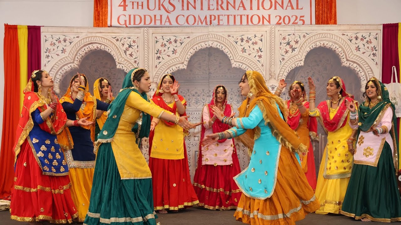 UK's 4th International Giddha Competition:🥇Saggi Phull (Recorded Category)