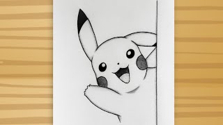 How to draw Pikachu - Pokemon / pencil drawing/ Pikachu drawing /Drawing for beginners/ Step By Step