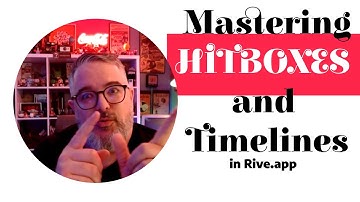 Transform Your Animations: Mastering Hitboxes & Timelines in Rive.app!
