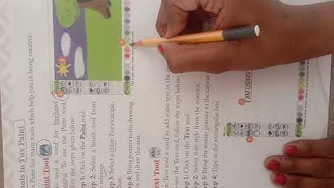 #techcom #tuxpaint || class -1st|| chapter -6|| Tuxpaint