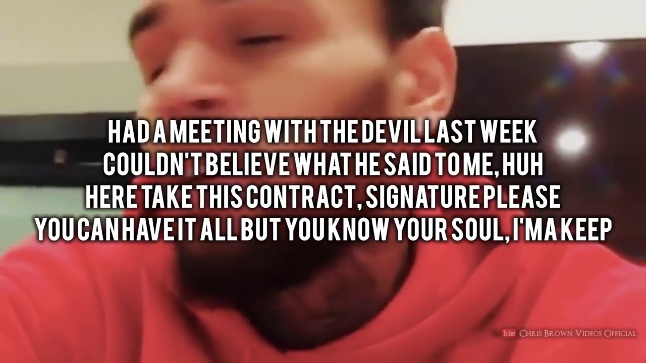 Chris Brown Yellow Tape Lyrics YouTube