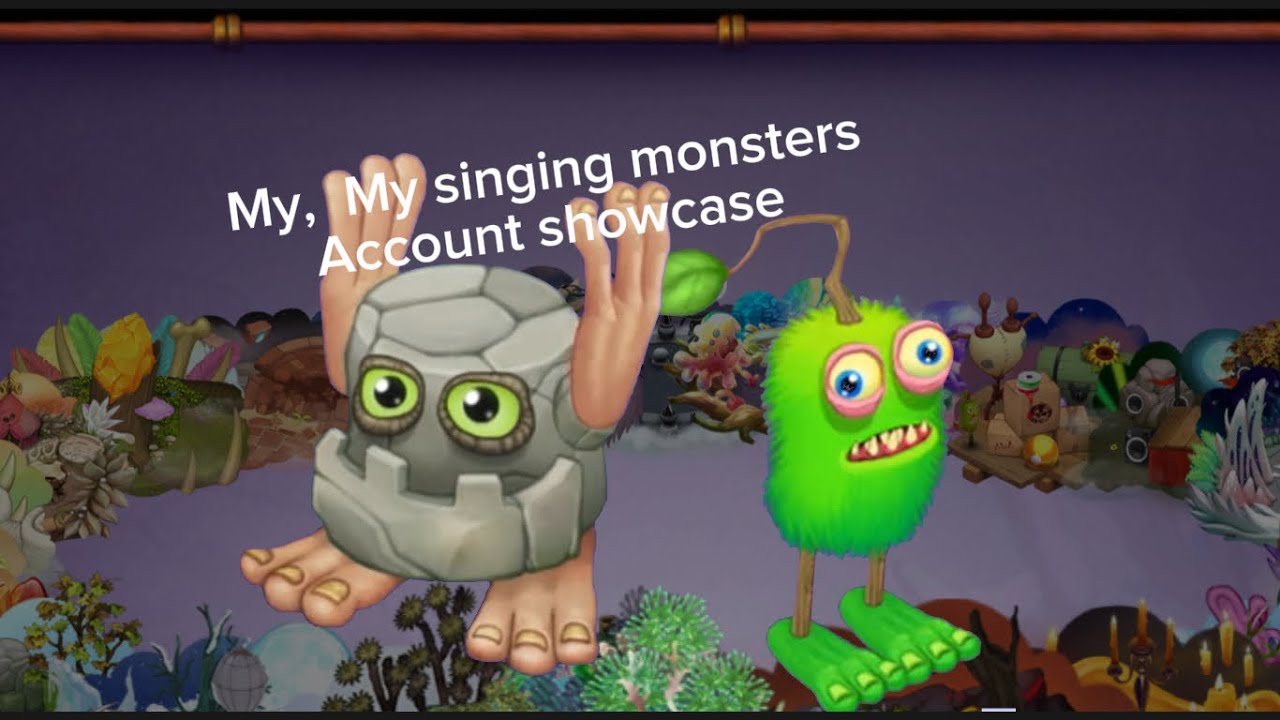 My singing monsters account showcase - YouTube