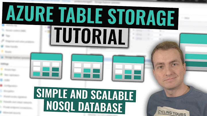 Azure Table Storage Tutorial | Easy and scalable NoSQL database