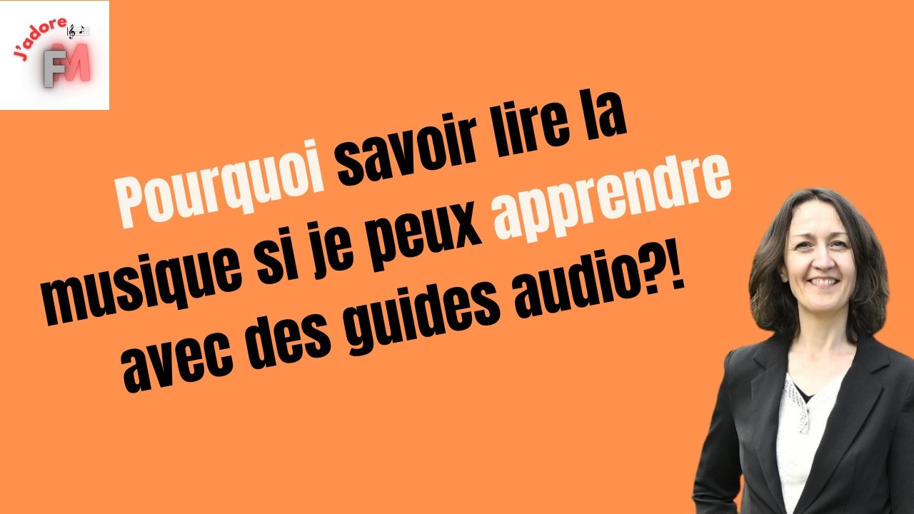 Pourquoi savoir lire la musique??!