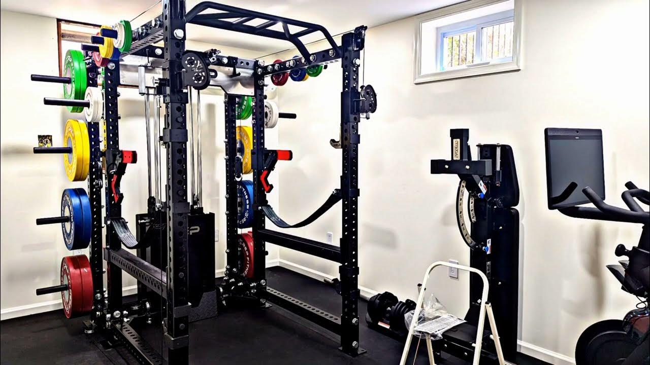 REP PR5000 Power Rack with Ares Attachment The Allsup Company YouTube