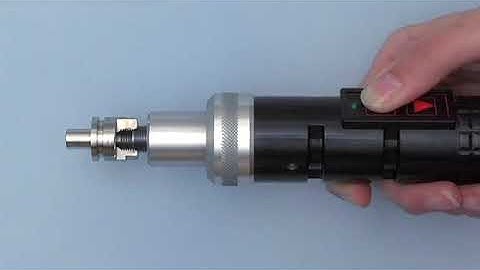 Power Driven Thread Inspection With Depth Control In 4 Seconds